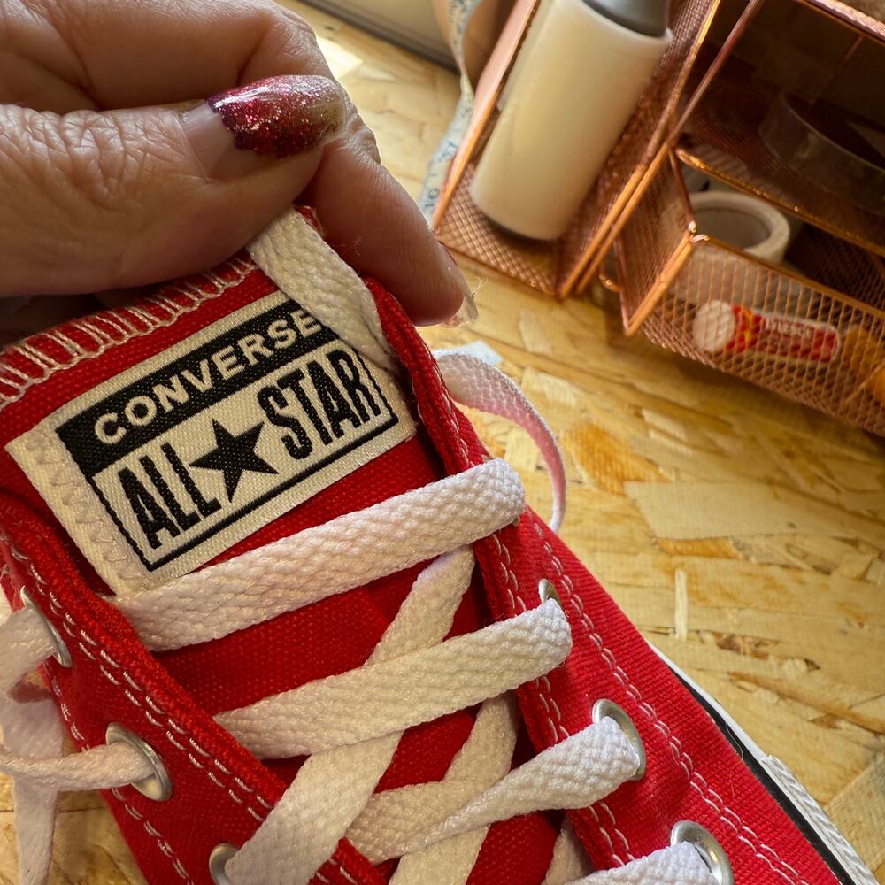 Converse Chuck Taylor All Star Lift Platform Canvas Sneakers Size 8 - Picture 4 of 10